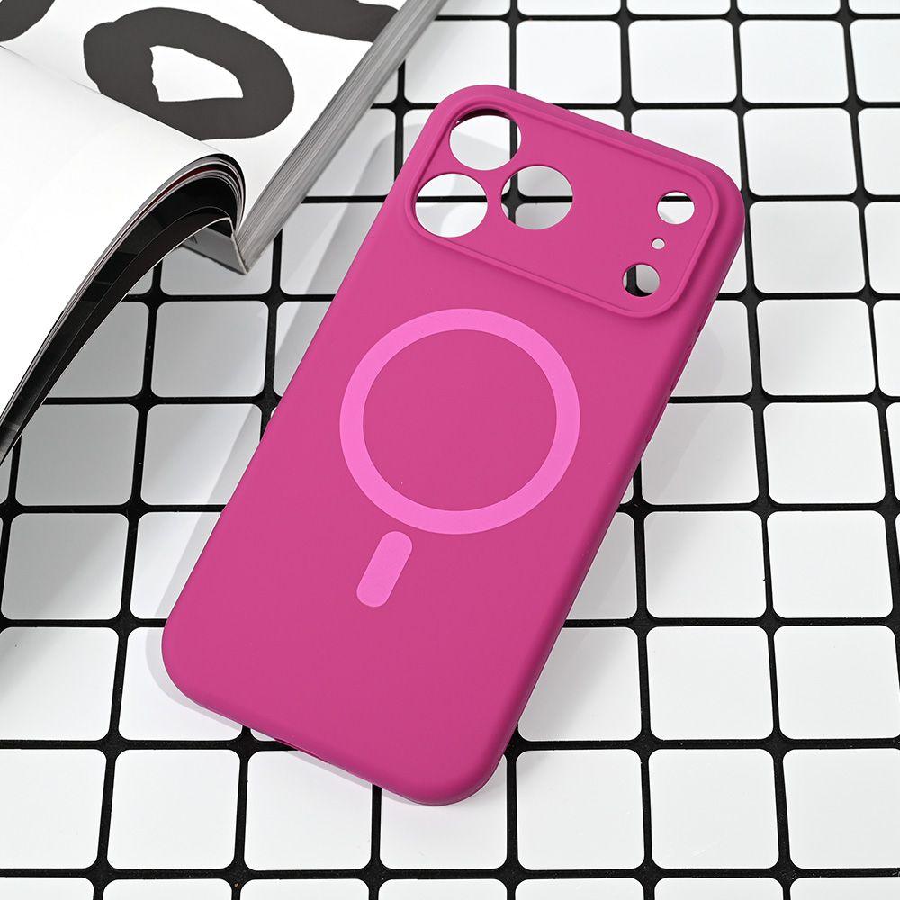 Maska za iPhone 17 Pro Max 6.9 Magsafe Pure color, Roze