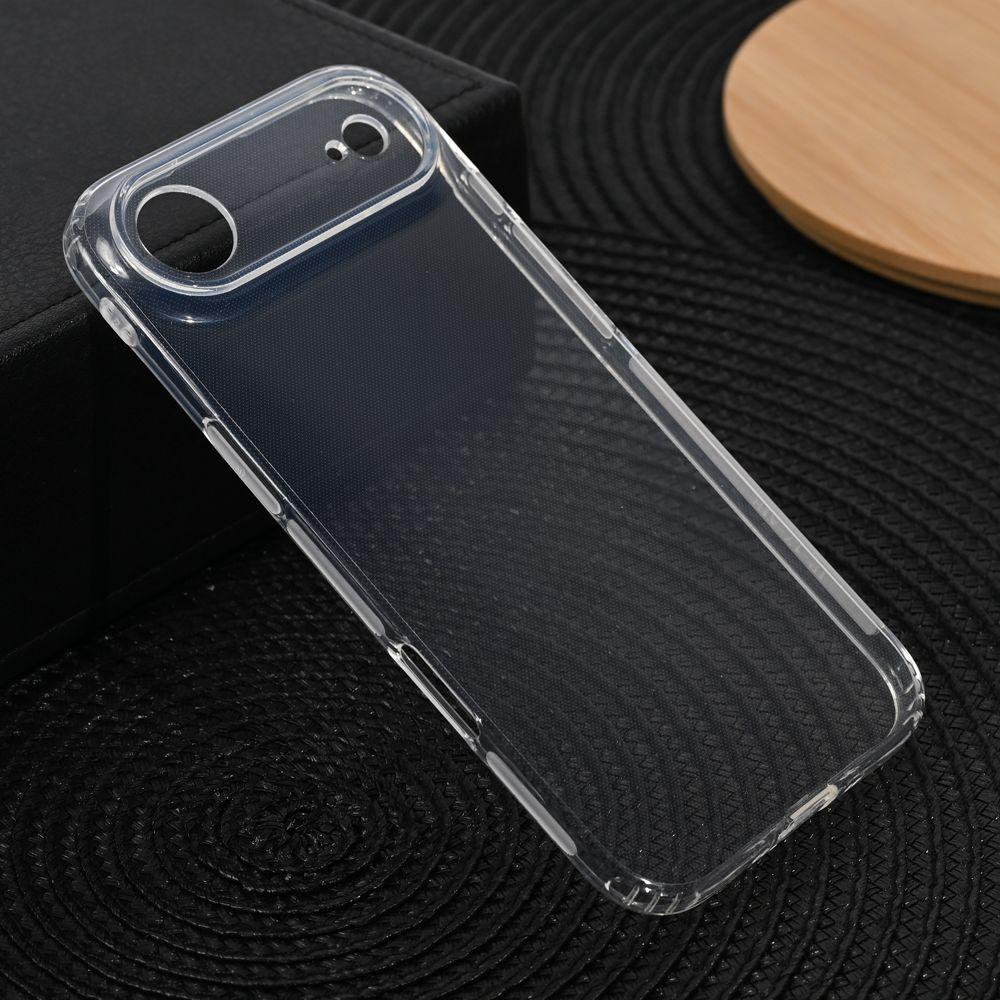 Maska za iPhone 17 6.3, Silikonska, Ultra Thin with pluggy, Providna