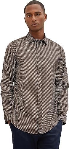 Tom Tailor 1038759 Muška košulja, Braon