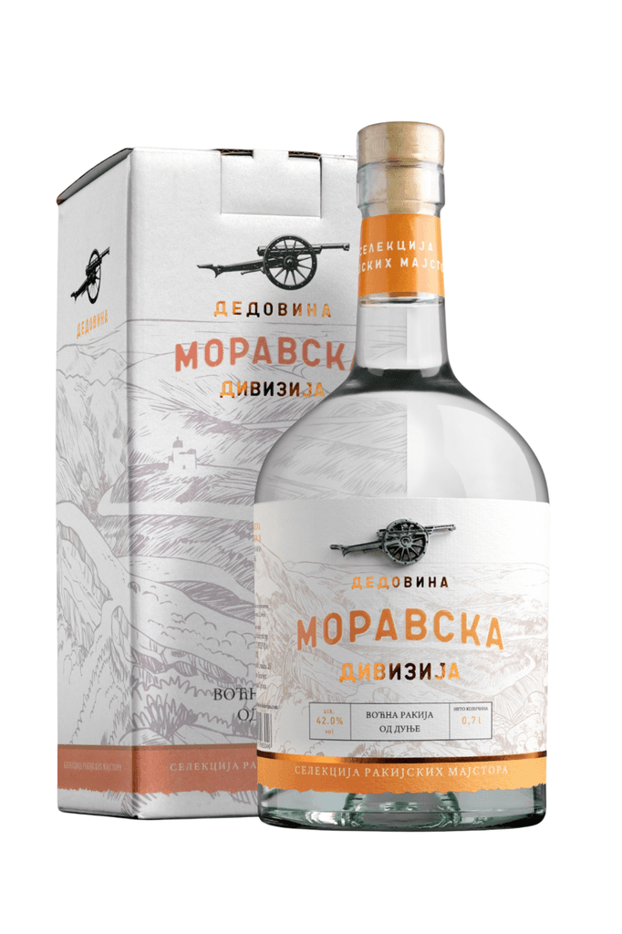 Moravska Divizija Rakija voćna od dunje, 0.7l, Alk. 42.0