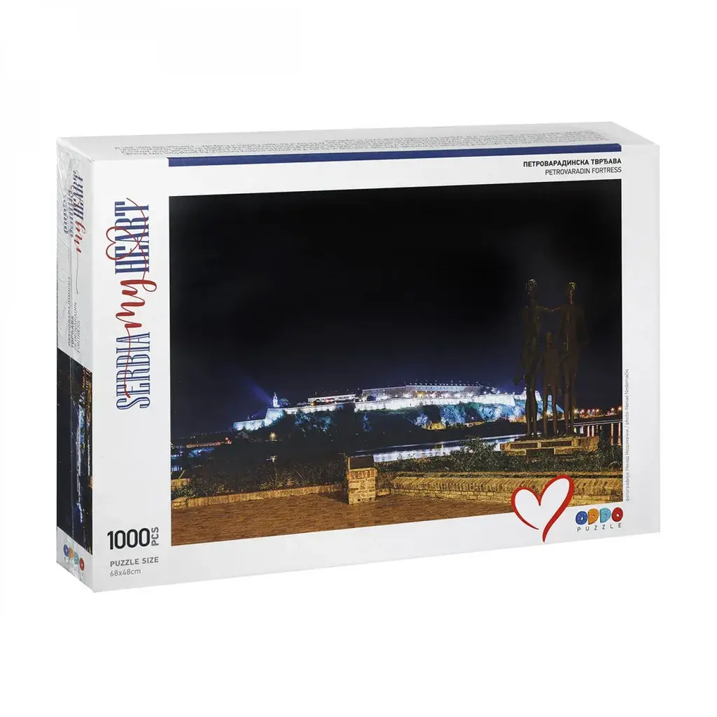 Oddo Puzzle Slagalica Petrovaradin Novi Sad Puzzles Serbia My Heart Collection slagalice 960506, 1000 delova
