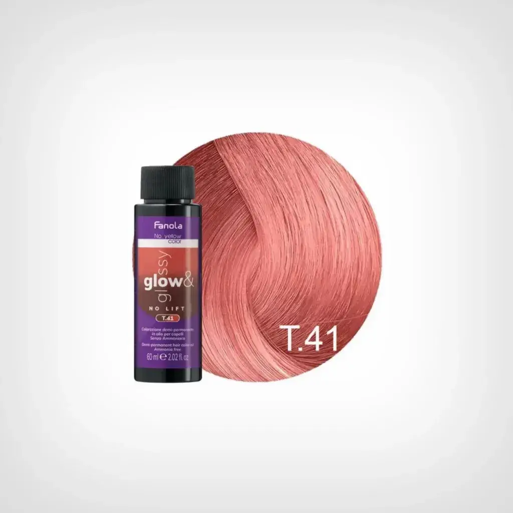 Fanola Toner za kosu Glow &Glossy T.41 Copper/Ash, 60 ml