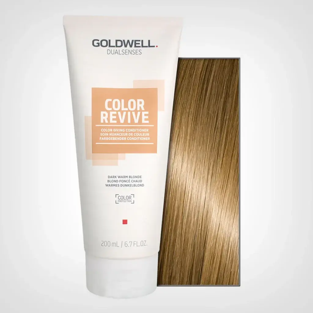 Goldwell Balzam za farbanu kosu Dualsenses Color Revive Dark Warm Blonde, 200 ml