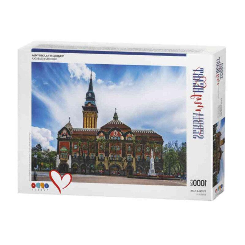 Oddo Puzzle Slagalica Subotica Gradska kuća Puzzles Serbia My Heart Collection slagalice 960520, 1000 delova