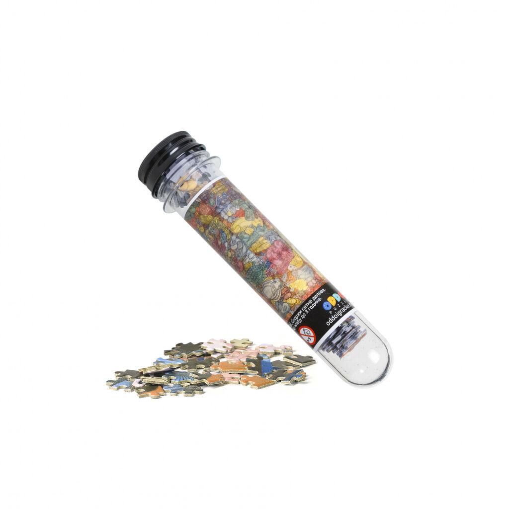 Oddo Puzzle Slagalica Micro Tube Vojislav Jakić - Krvnički crtež 960766, 99 delova