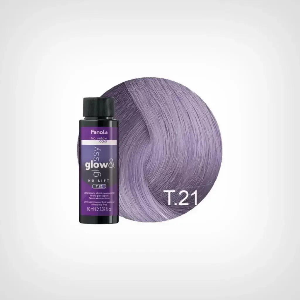 Fanola Toner za kosu Glow &Glossy T.21 Violet/Ash, 60 ml