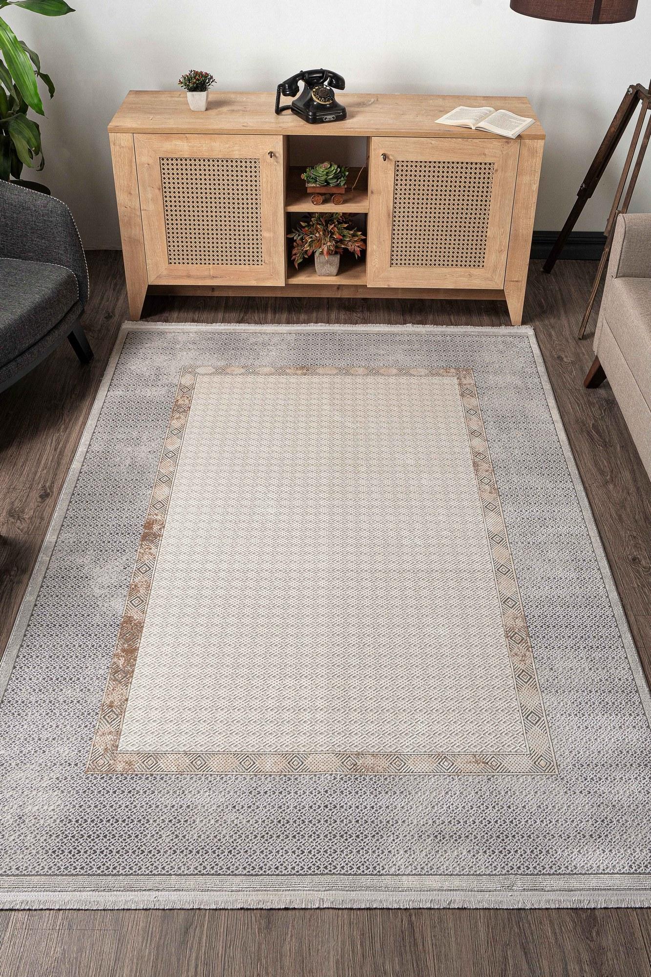 Conceptum Hypnose Tepih 100x300cm Sivi