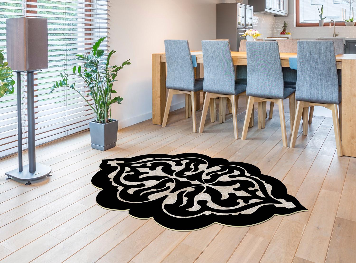 Conceptum Hypnose Tepih 120x180cm Crno-Beli