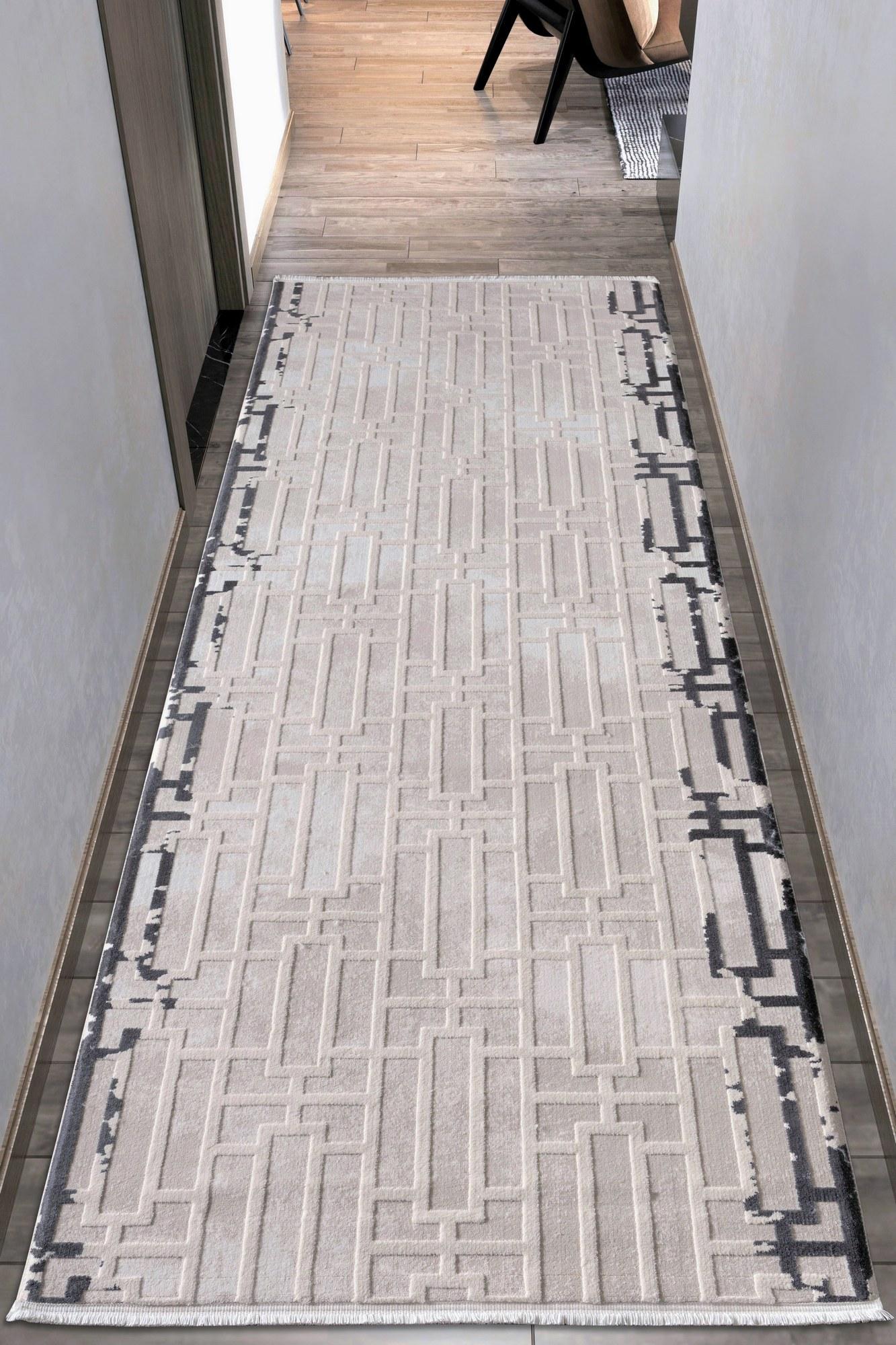 Conceptum Hypnose Tepih 120x350cm Sivi