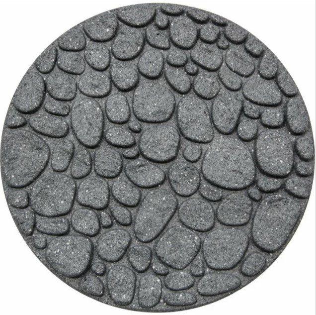 MULTY HOME Stopa za travnjak Okrugla Siva river