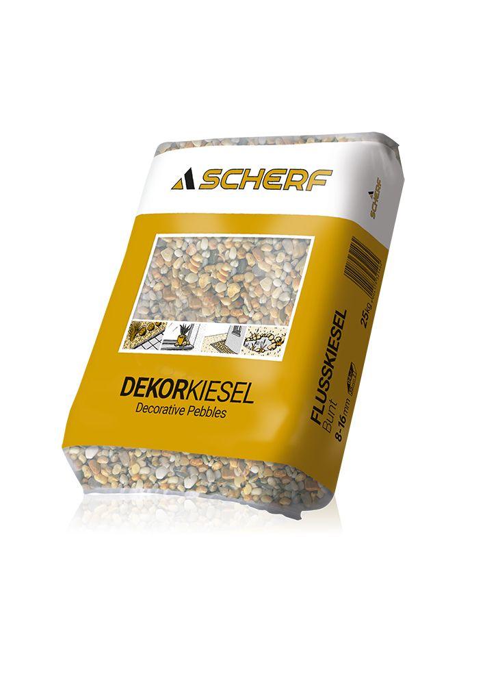 SCHERF Rečni kamen, 16-32mm, 25kg, Šareni