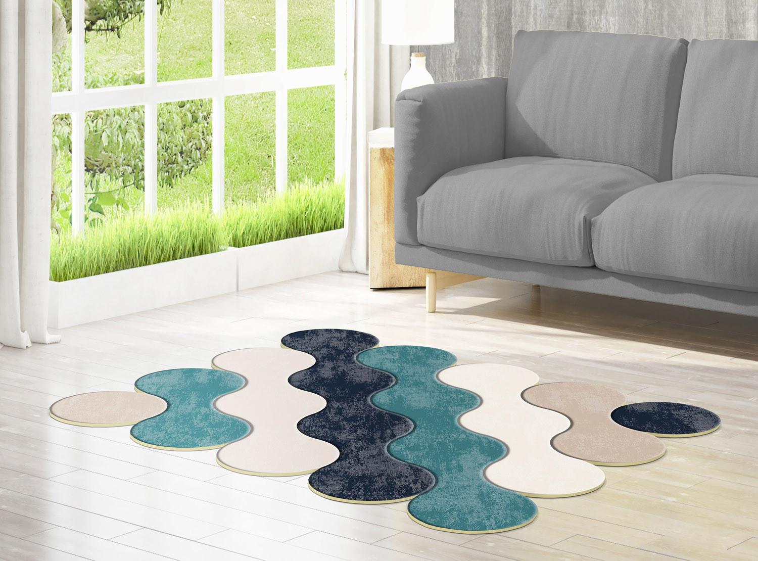 Conceptum Hypnose Tepih 100x160cm Plavi