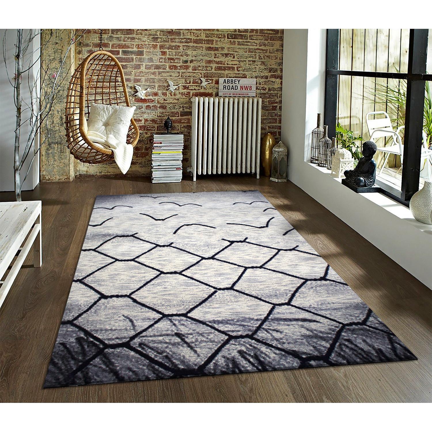 Conceptum Hypnose Tepih 150x233cm Krem-Sivi