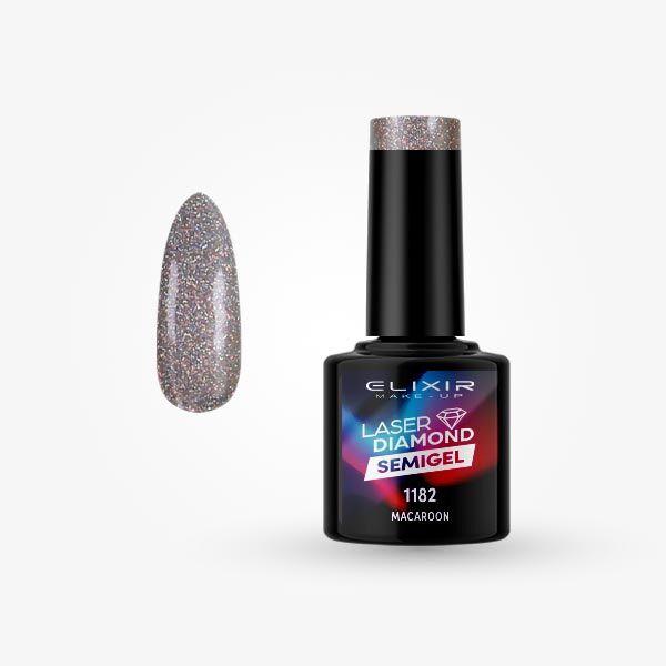 Elixir Gel lak za nokte Laser Diamond 1182, Macaroon, 8ml