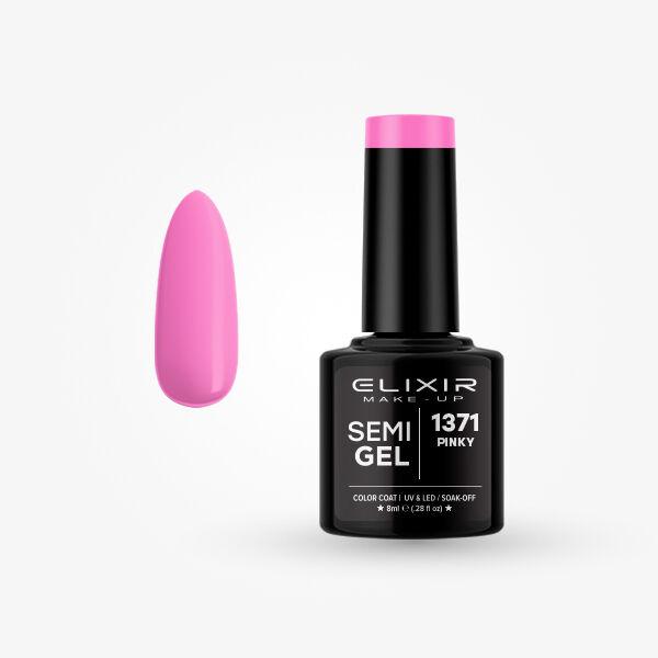 Elixir Gel lak za nokte Semi 1371, Pinky, 8ml