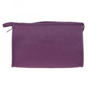 Verde Ženski neseser 0244, Klasičan, 23.5 x 8 x 15 cm, Ljubičasti