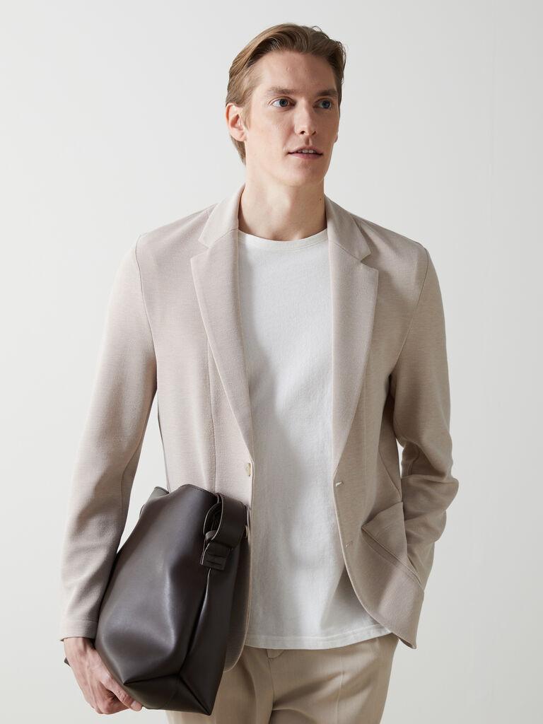 LC Waikiki Muški sako S57945Z8-SX6, Bež