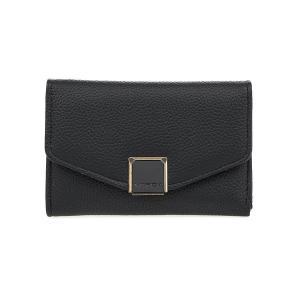 Verde Ženski novčanik 1433, Manji sa elegantnom kopčom, 15 x 3 x 10.5 cm, Crni