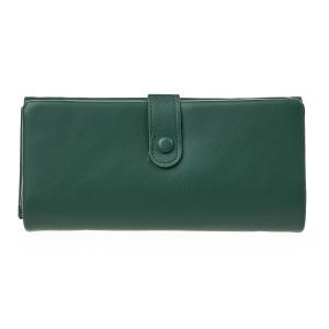 Verde Ženski novčanik 1356, Sa odvojenom pregradom, 19 x 4.5 x 10 cm, Zeleni