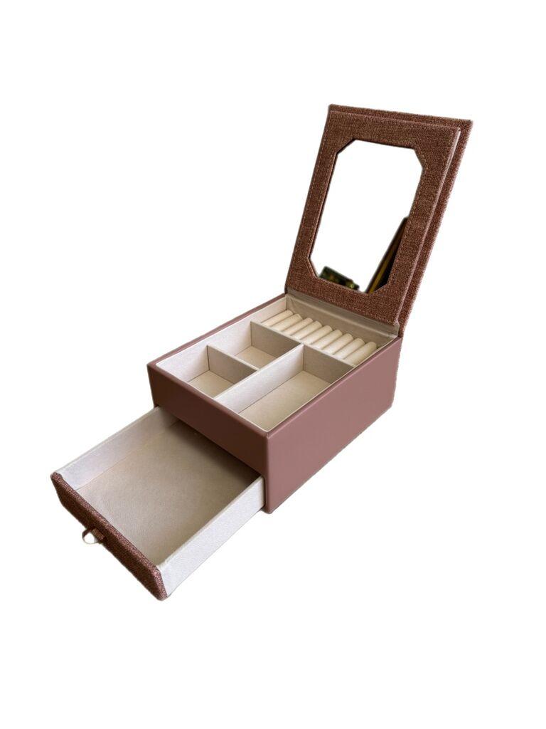 Bolzz Kutija za nakit Laura 009, Ljubičasta