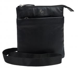 HJP Muška torbica Fillipo Rossi, Kožna, 21 x 22 x 1.5 cm, Crna