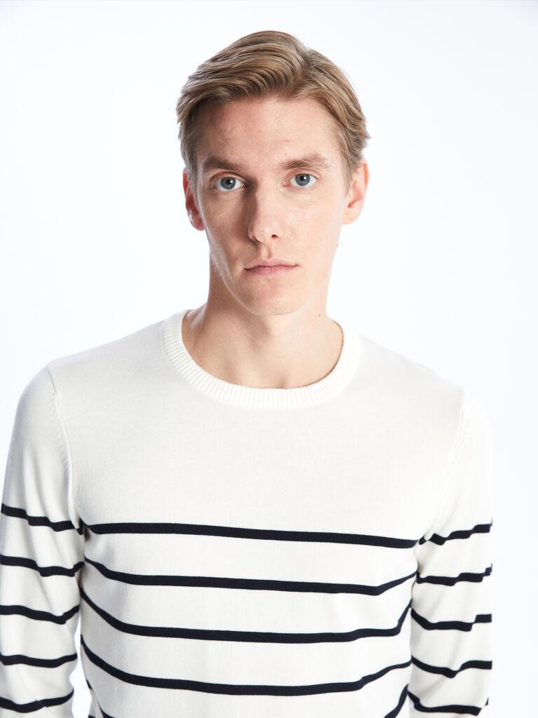 LC Waikiki Muški džemper S45794Z8-LGS, Teget-beli