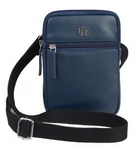 HJP Muška torbica Fillipo Rossi, Kožna, 13.5 x 18.5 x 2.5 cm, Plava