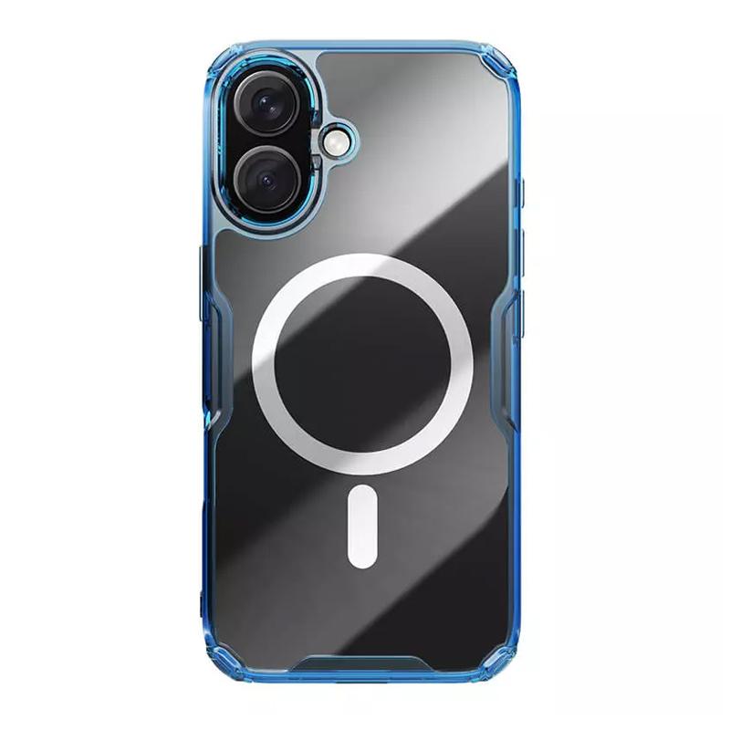 Maska za mobilni telefon NILLKIN Nature Pro Magnetic za iPhone 16, Plava