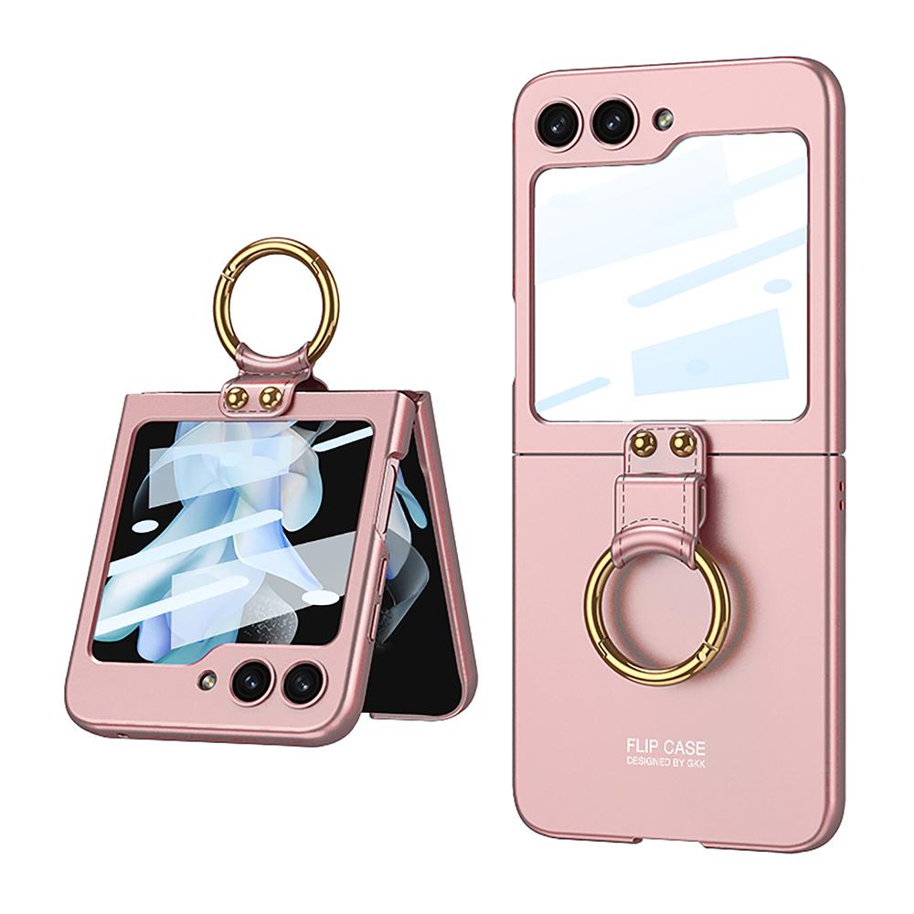 Maska za mobilni telefon SMOOTH RING za Samsung Galaxy Z Flip 6 5G, Roze