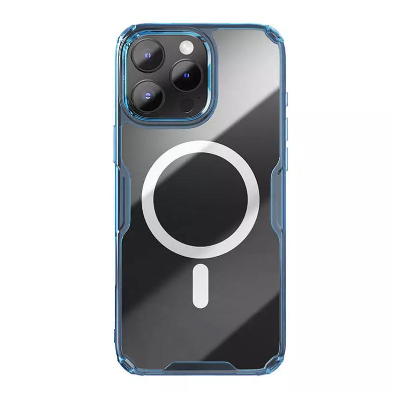 Maska za mobilni telefon NILLKIN Nature Pro Magnetic za iPhone 16 Pro, Plava