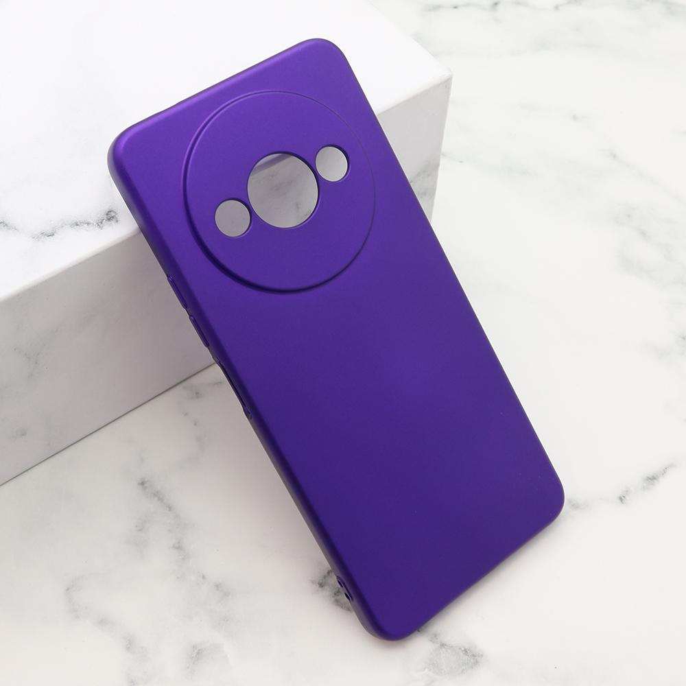 Maska za mobilni telefon Soft Silicone za Xiaomi Redmi A3, Ljubičasta