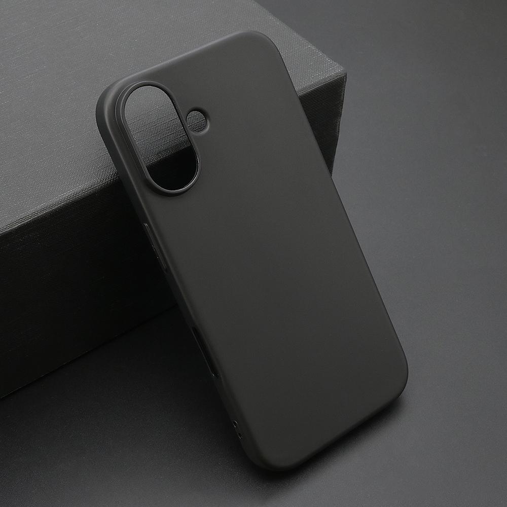 Maska za mobilni telefon ULTRA TANKI KOLOR za iPhone 16, Crna