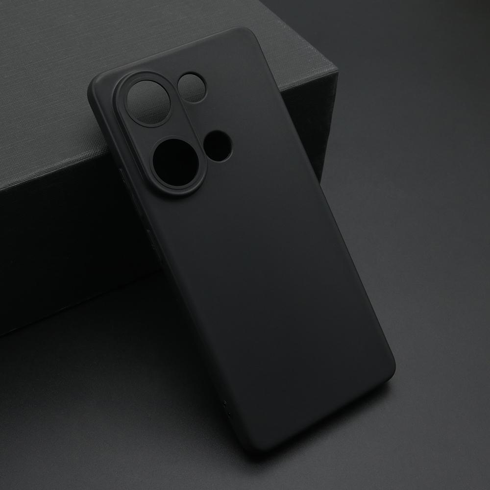 Maska za mobilni telefon ULTRA TANKI KOLOR za Xiaomi Redmi Note 13 Pro 4G, Crna