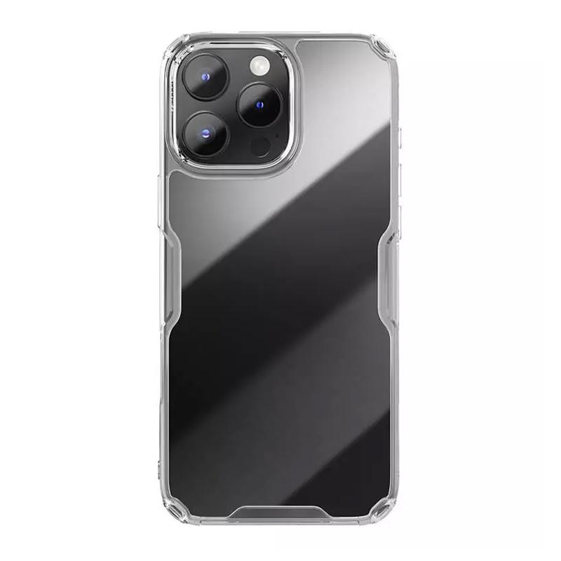Maska za mobilni telefon NILLKIN Nature Pro za iPhone 16 Pro Max, Bela