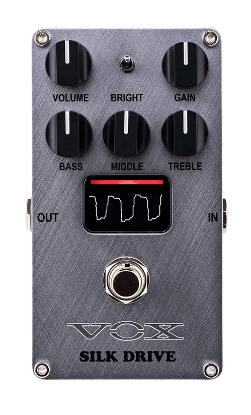 VOX Analogna overdrive pedala VE-SD Silk Drive VALVENERGY, 7.2x12x5.5cm, Siva