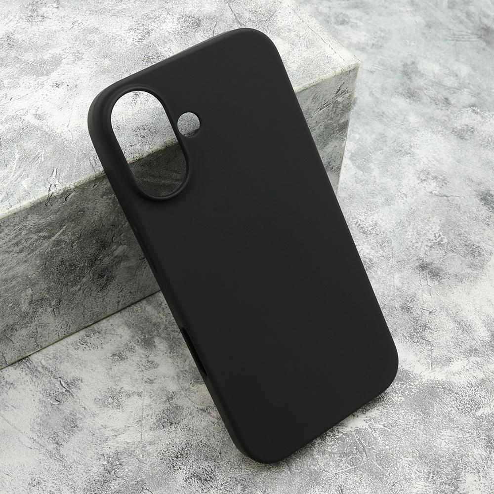 Maska za mobilni telefon GENTLE COLOR za iPhone 16, Crna