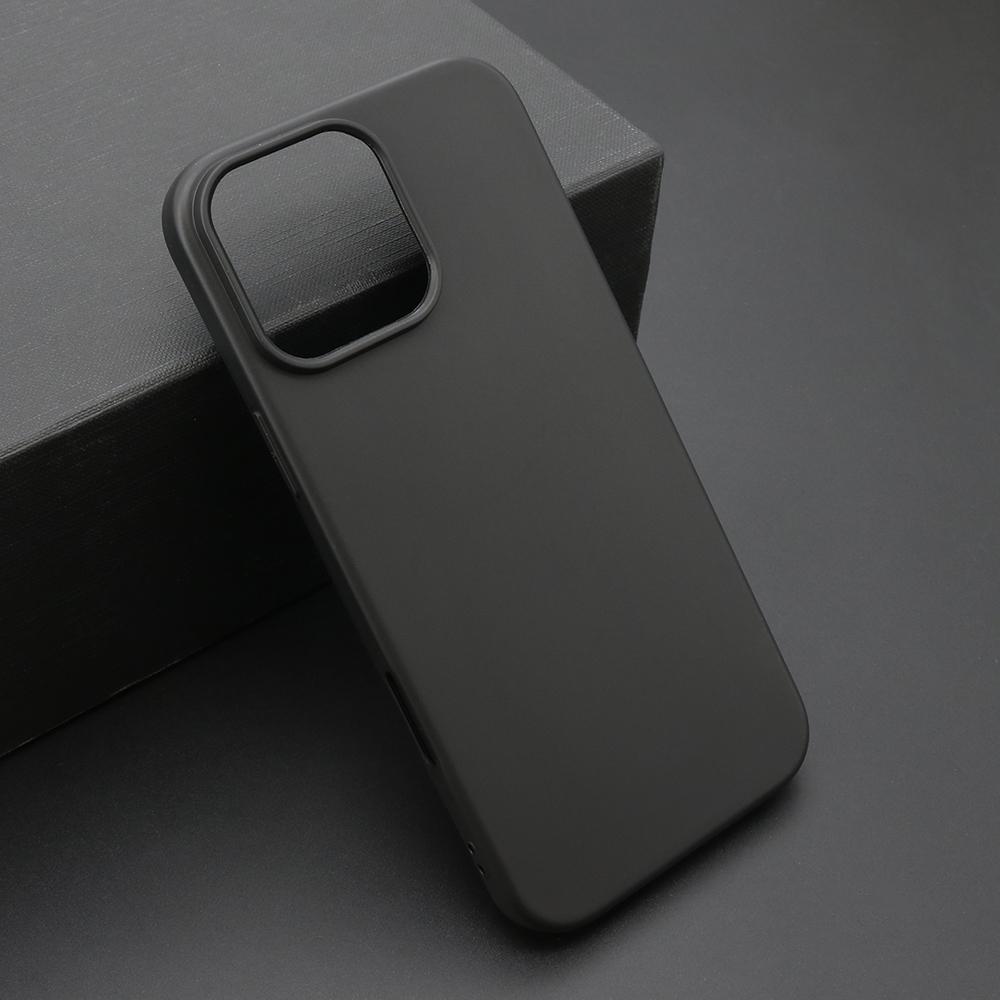 Maska za mobilni telefon ULTRA TANKI KOLOR za iPhone 16 Pro Max, Crna