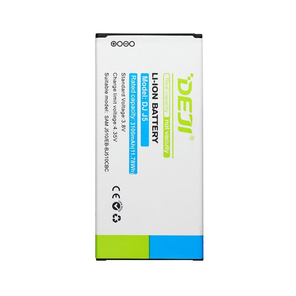 DEJI Baterija za telefon Samsung J5/J510 2016, 3100mAh