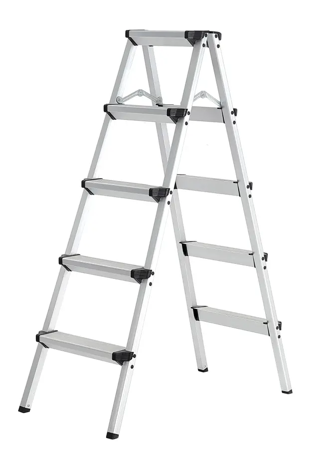 Aton Aluminijumske sklopive stepenaste merdevine ATN-DLH504, 2x4 970cm