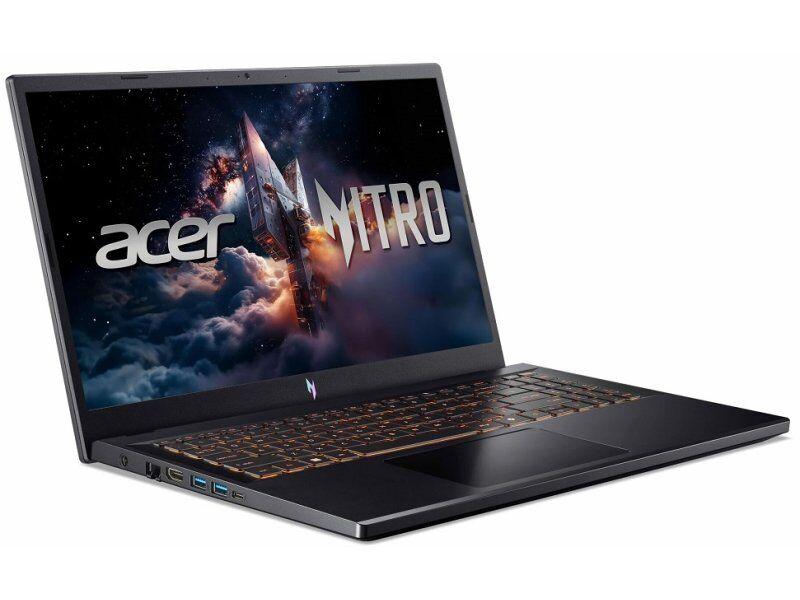Acer Gaming laptop Nitro ANV15-52-54CB, 15.6", FHD, IPS, 165 Hz, Intel Core i5-13420H, 16 GB RAM, 1 TB SSD, RTX 5050 8 GB, Crni
