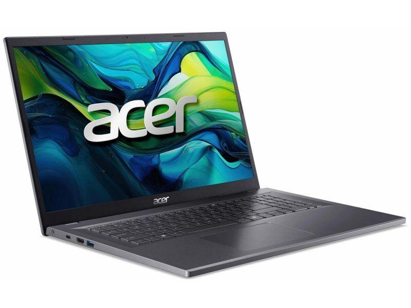 Acer Laptop Aspire 17 A17-51M-543L, 17.3", FHD, IPS, Intel Core i5-1334U, 16 GB RAM, 1 TB SSD, Sivi