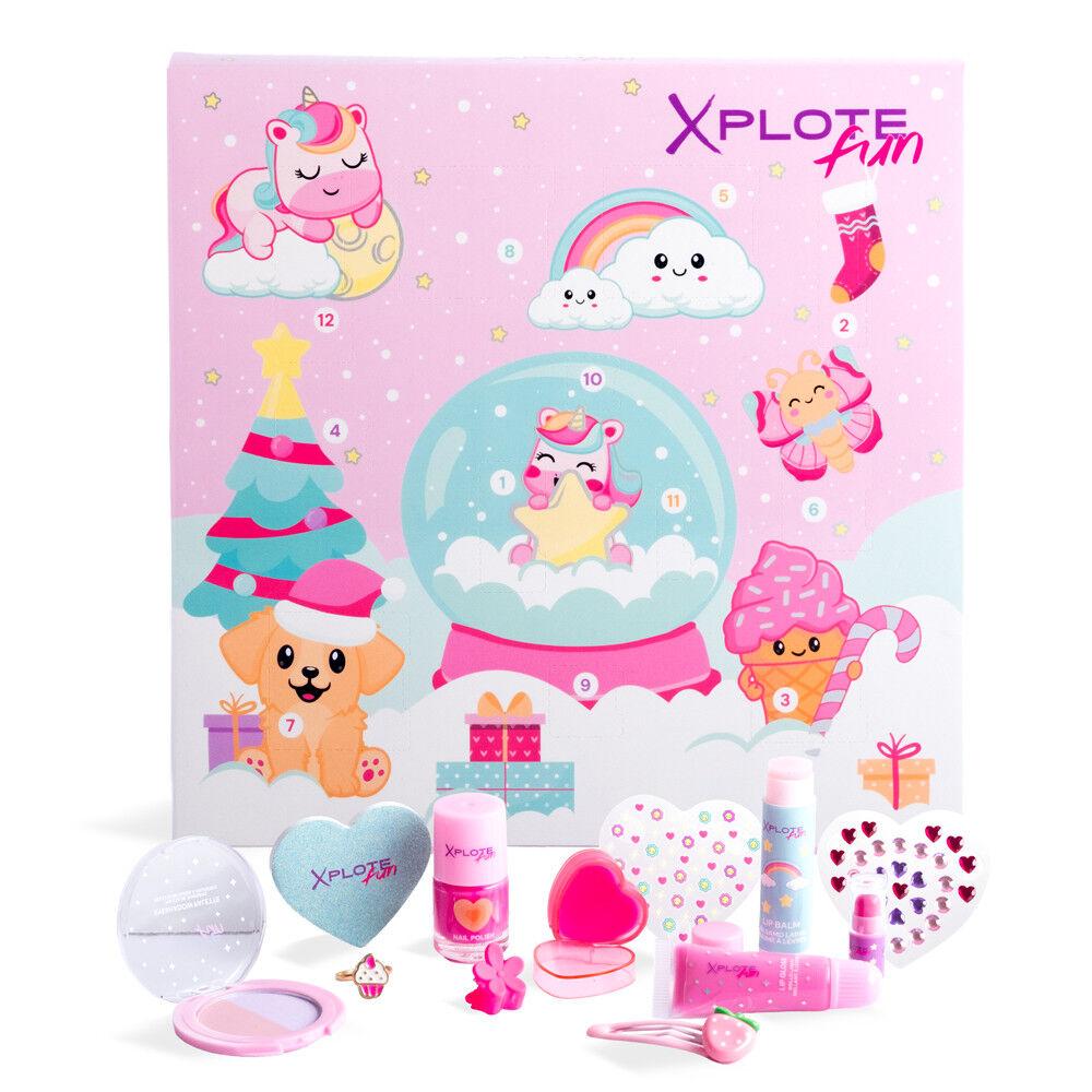 Xplote Fun advent kalendar i šminka za devojčice, 12/1