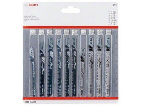 Bosch Set listova za ubodne testere 2607011169, 10 komada