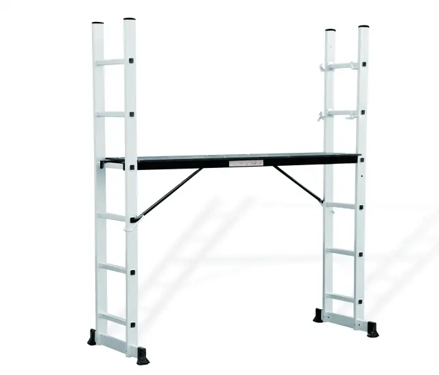 Aton Aluminijumske dvodelne merdevine sa skelom ATN-DLSL101-6, 2x6 276cm