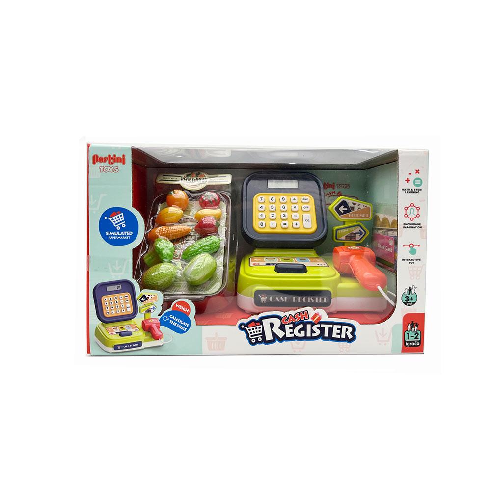 Pertini registar kasa plavo-zelena