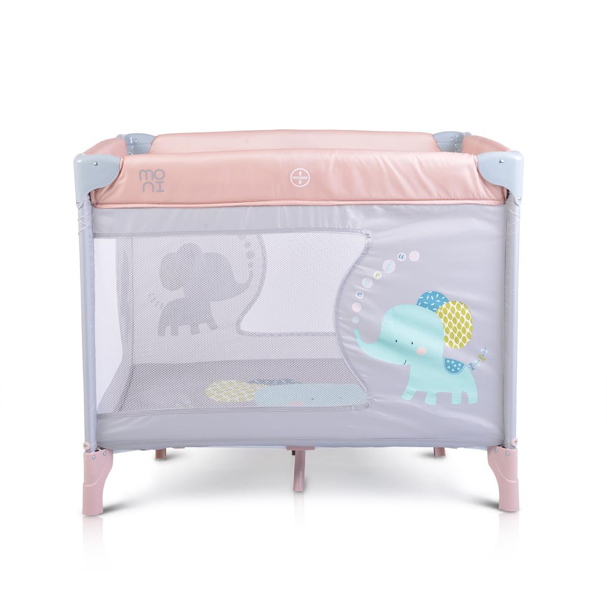 MONI Ogradica za bebe Giant - Light Pink