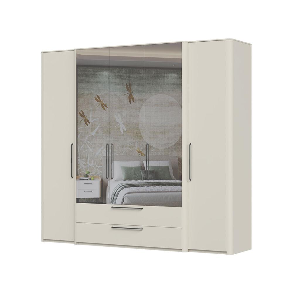 Jela Jagodina Plakar P52-3OG/AI Air, 246x225x61 cm, Beli