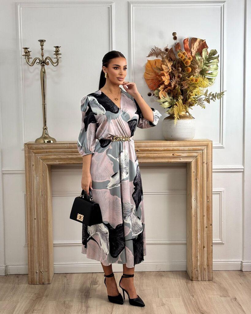 Squareonline Ženska haljina, Šarena