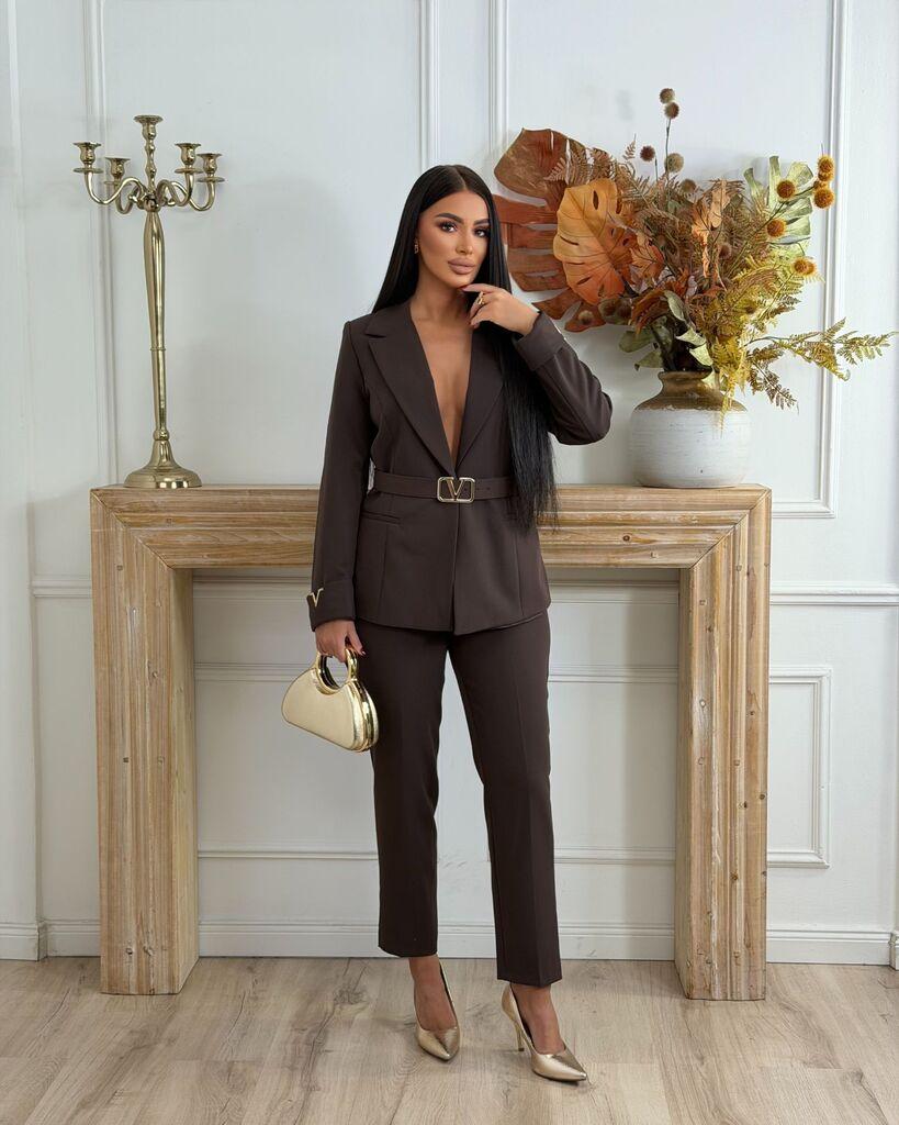 Squareonline Ženski komplet, Braon