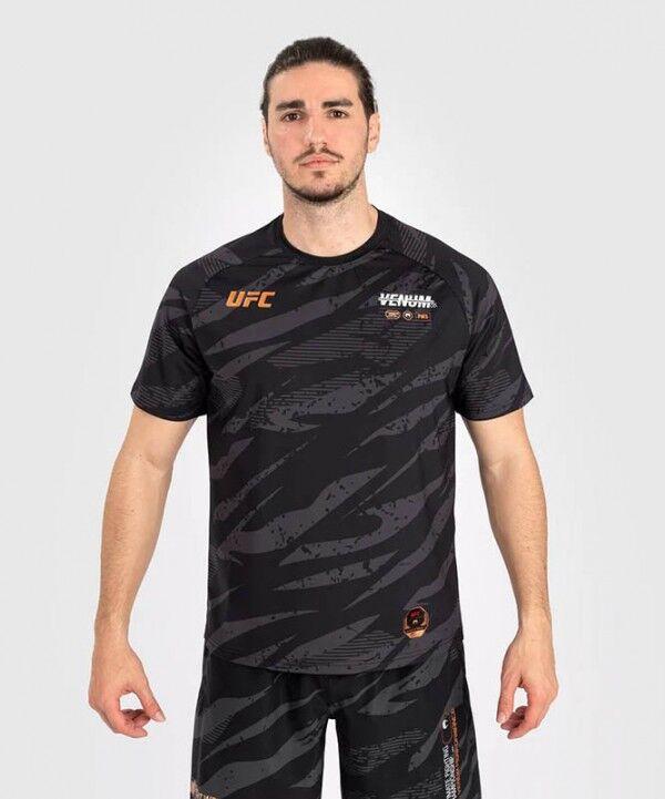 UFC Muška majica Adrenaline by Venum Dry Tech Authentic Fight Week, Crna